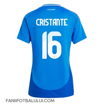 Italia Bryan Cristante #16 Echipament de Fotbal Replică European 2024 Femei Acasa